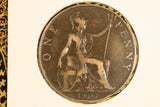 1907 - UK British Penny - aVF