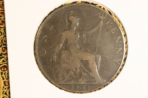 1903 - UK British Penny - VG