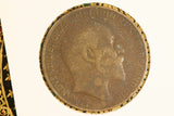 1908 - UK British Penny - gF Problem Coin