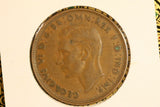 1948 - M - Australian Penny - Doubled '4' - gF