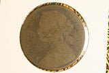 1875 - UK British Penny - Small Date - Fair