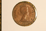 1963 - Australian Halfpenny - aUNC+ / Grotty