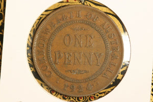 1924 - L - Australia Penny - aF