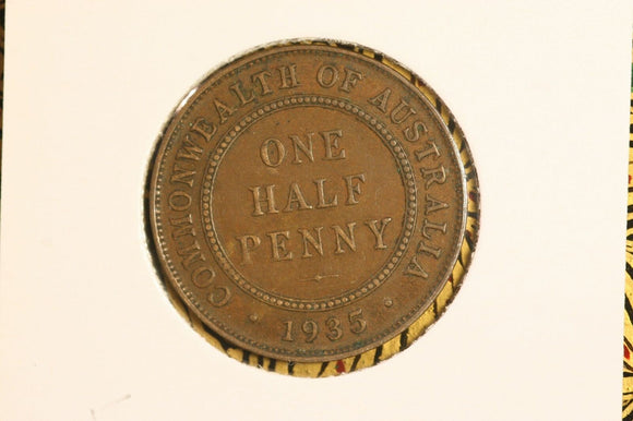 1935 - Australian Halfpenny - aVF