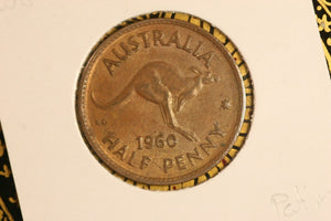 1960 - Australian Halfpenny - gEF