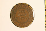 1938  - Australian Halfpenny - gF