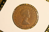 1953 - Australia Halfpenny - gVF