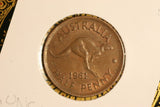 1961 - Australia Halfpenny - aUNC+.