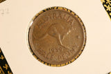 1959 - Australia Halfpenny - gVF