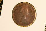 1960 - Australian Halfpenny - Natural Lustre - aUNC