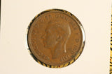 1941 - Australian Halfpenny - 'HP' Missing (R5) - F