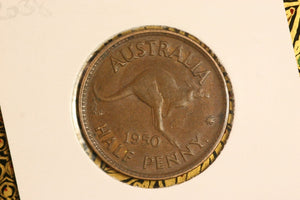 1950 - Australian Halfpenny - aEF