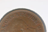 1949 - Australia Halfpenny - Diecrack 'FIDEI' (R5) - gVF