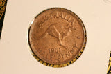 1961 - Australia Halfpenny - aUNC+.