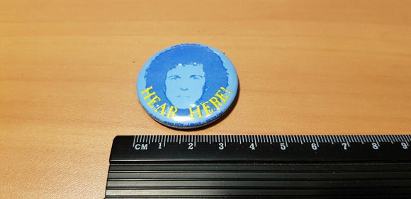 Leo Sayer 'Hear Here' Badge  - Genuine