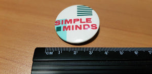 Simple Minds Badge  - Genuine