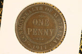 1917 - Australia Penny - F