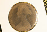 1861 - British Penny - Fair.