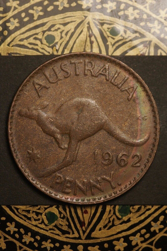 1962 - Y. - Australia Penny - Weak One - aUNC