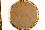 1952 - A. - Australia Penny - Square Serif (B63C) - gVG