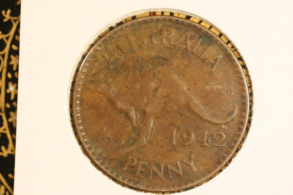 1942 - Y - Australia Penny - gF