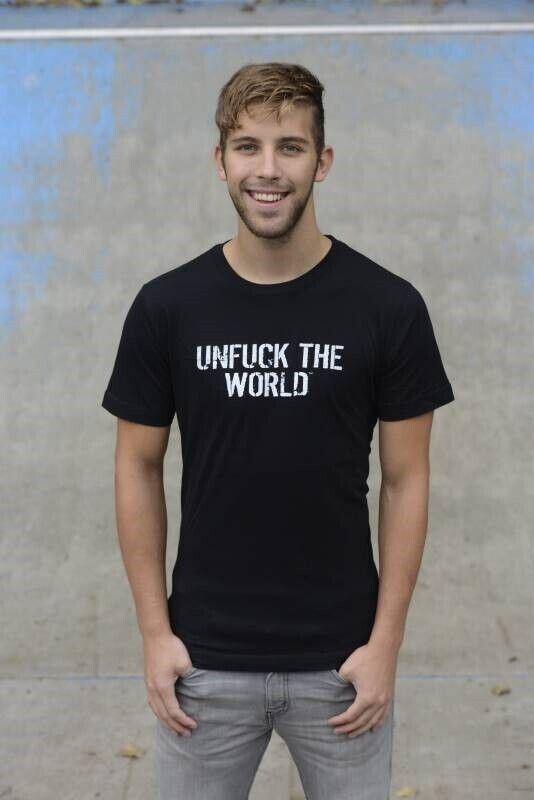 Men's/Unisex - Genuine import - Unfuck The World T-shirt