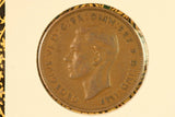 1939 - Australia Penny - Pealing Error near Star - gF