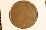 1945 - Australia Penny - gF / Rim Bumps