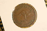 1951 - PL - Australian Halfpenny - EF / Problem Coin