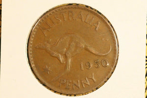 1950 - M - Australia Penny - VF