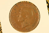 1941 - Australia Penny - K.G  - Dot below G - (R5) - gF