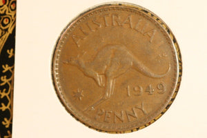 1949 - Australia Penny - aVF