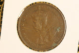 1920 - I - Australia Penny - No Dot - Pealing Error on Bust - aF / Verdigris