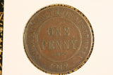 1919 - Australia Penny - One Dot - F