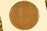 1922 - I - Australia Penny - Indian Obverse - F