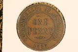 1927 - L - Australia Penny - VF / Grotty