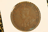 1922 - L - Australian Penny - Diecrack on 'MMONWE' (R5) - gF / Verdigris