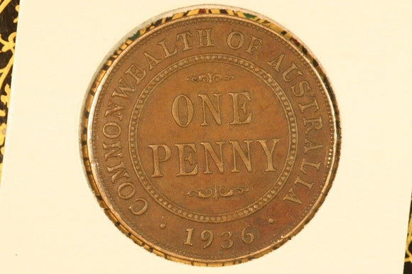 1936 - Australia Penny - EF