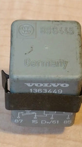 Volvo A/C Heater Relay 898445 1363449