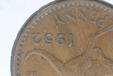 1952 - Australian Penny - Date Doubled - gF / Grotty