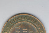 1926 - Australia Halfpenny - Diecrack 'COMMONWE' 'AUSTR' & Date - VF / Corrosion