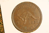 1950 - M -  Australia Penny - gVF / Spot of Verdigris