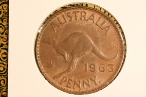 1963 - Australia Penny - gEF