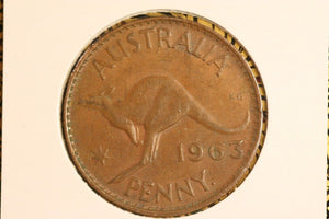 1963 - Australia Penny - aEF