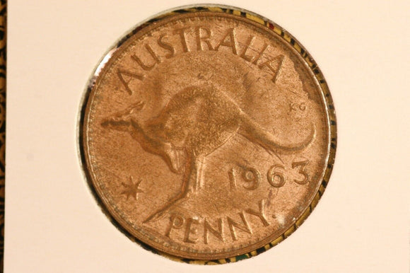 1963 - Australia Penny - aEF