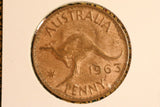 1963 - Australia Penny - aEF