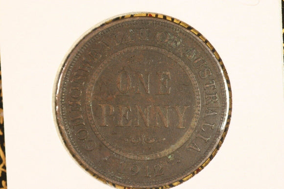 1912 - Australia Penny - VG