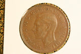 1952 - A. - Australia Penny - Mintmark Wide (R6), Die Crack at 'NN' - VF