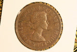 1964 - Y. - Australia Penny - Pealing Error - aUNC