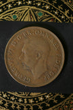 1952 - M - Australia Penny - Massive pealing errors on both sides - aVF